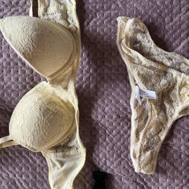 Bra and panties worn during Lutro BBG