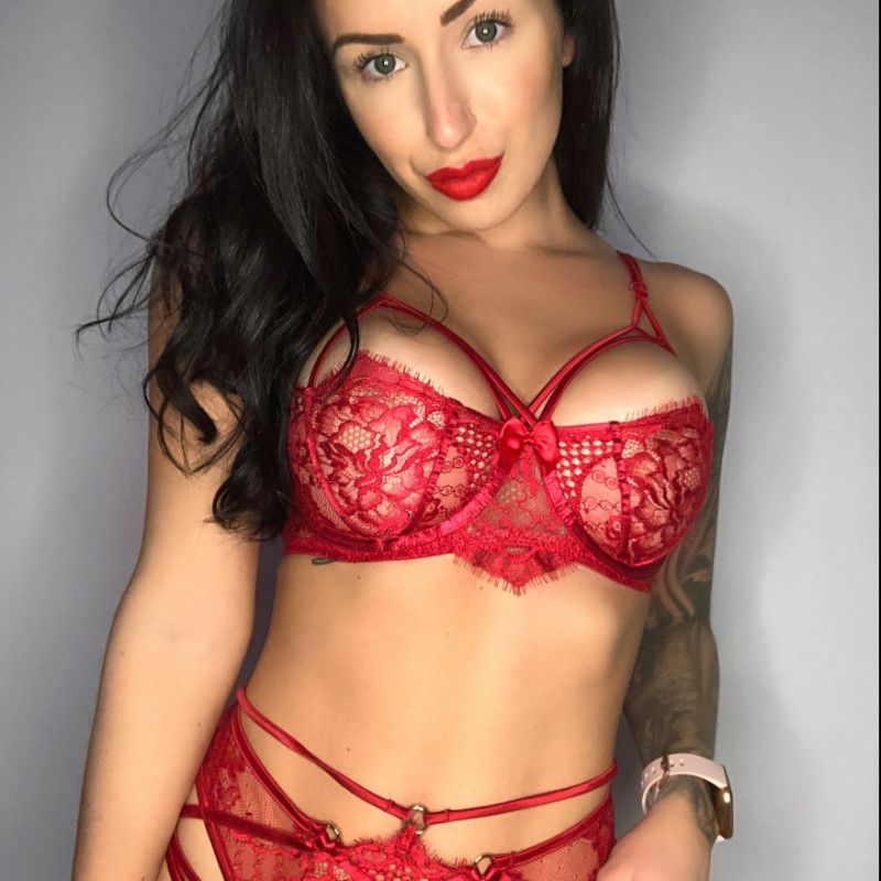 Red Lingerie Photoset