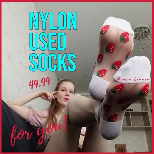 Nylon used socks