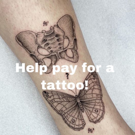 Help fund my tattoo addiction