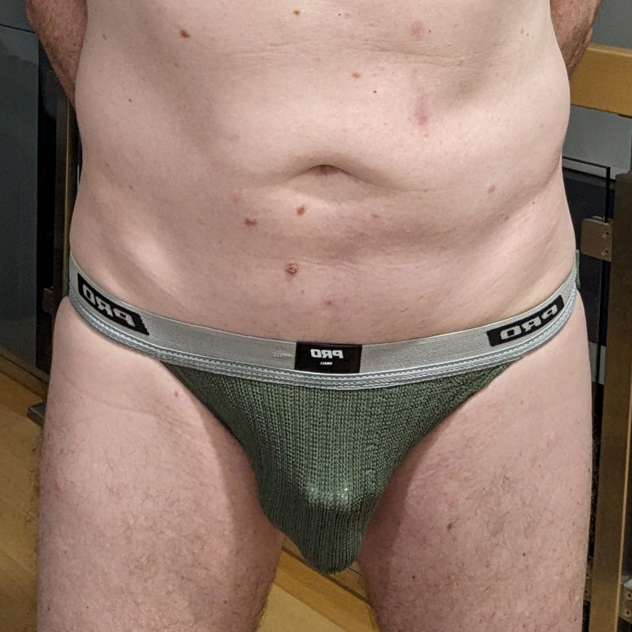 Jock Strap workout worn