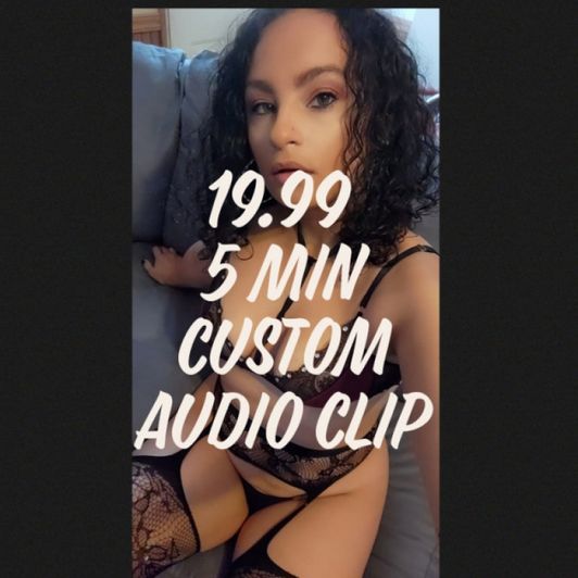 5 Min Custom Audio Clip