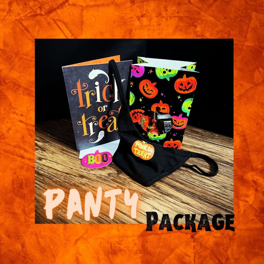 Trick or Treat Panty Package