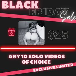 Any 10 Solo Videos Black Friday Sale