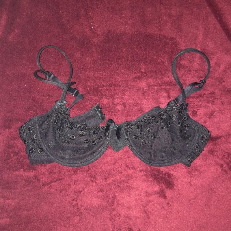 Tiny black bra I wore as a teen