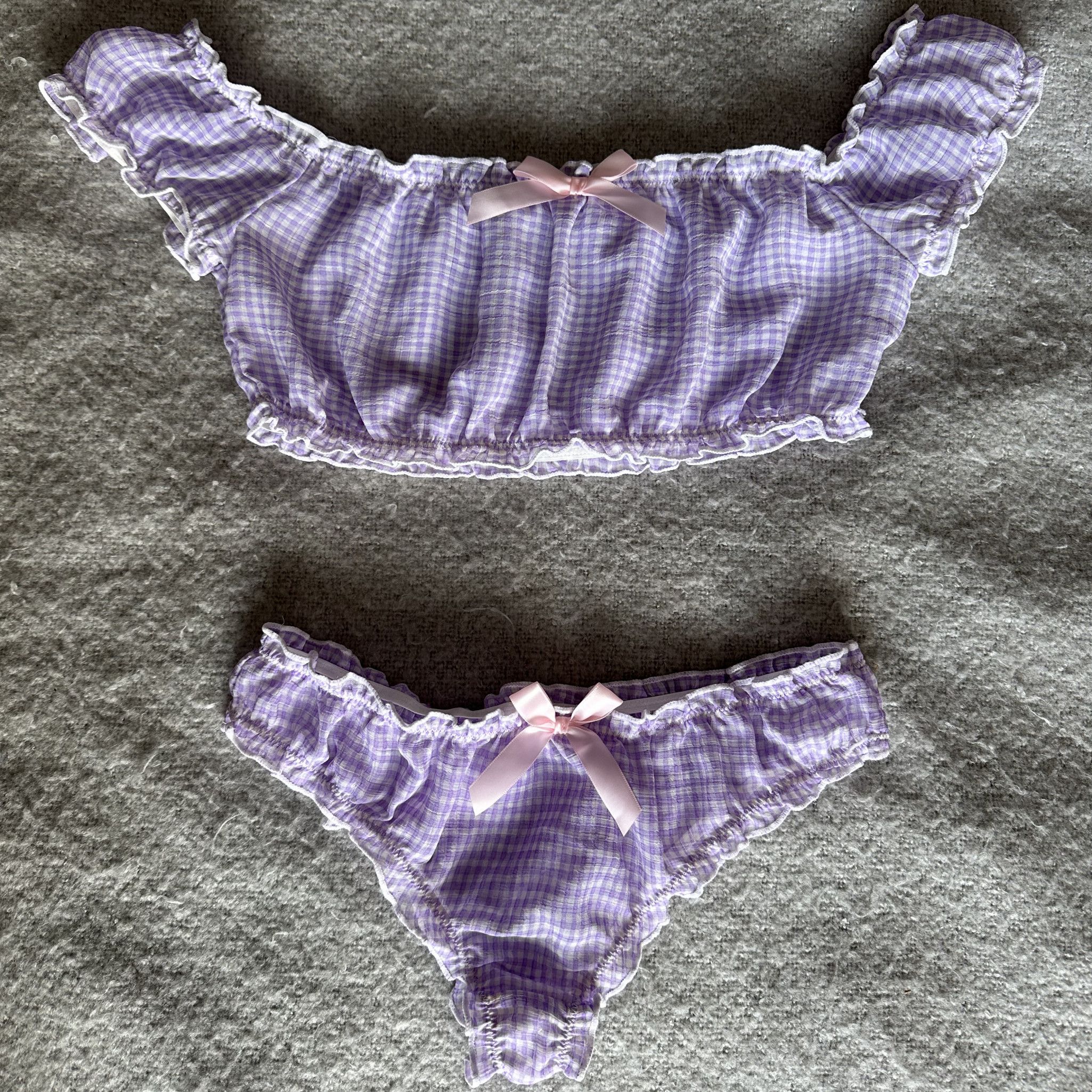 Dirty Purple Lingerie