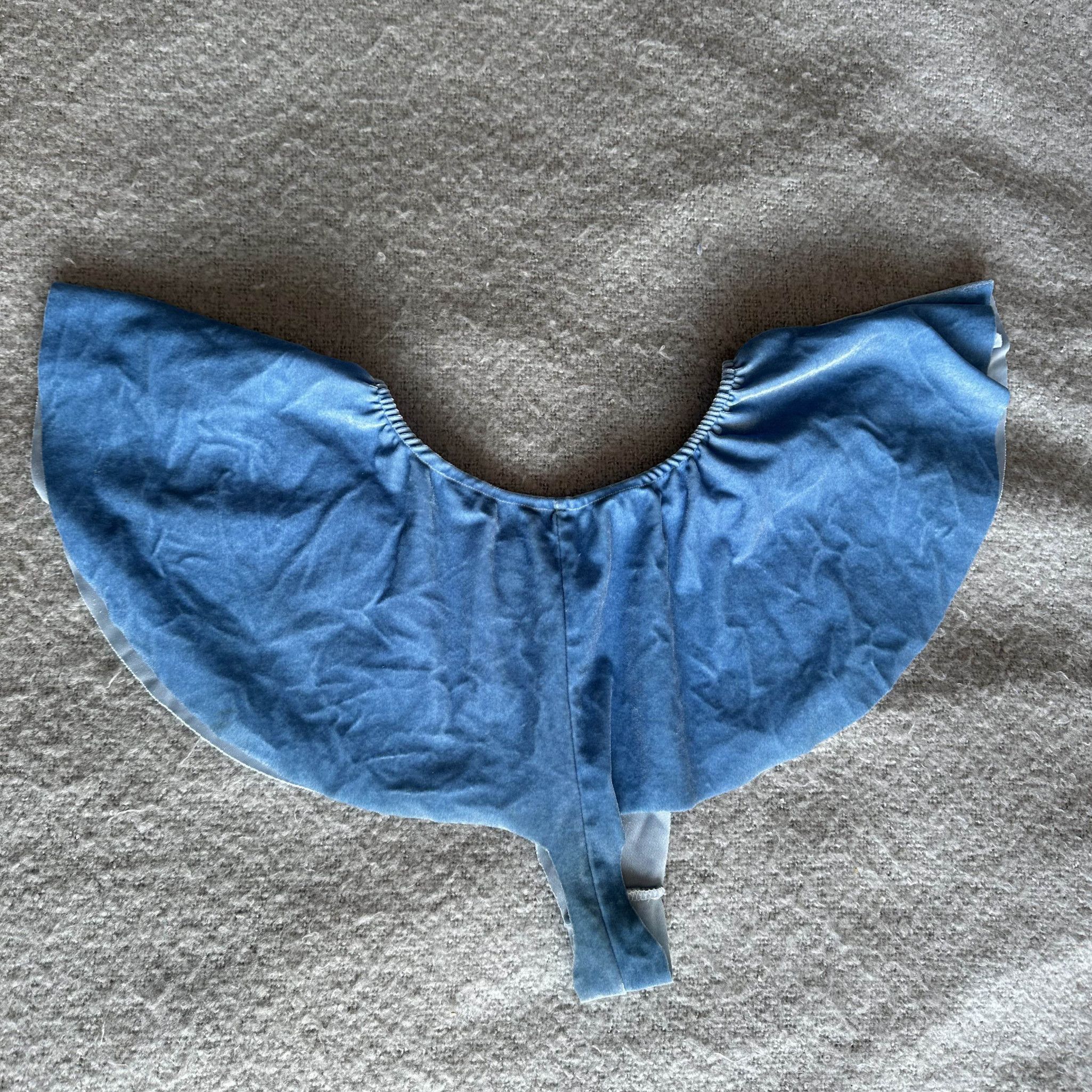 Dirty Blue Skirt Panty