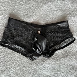 Dirty Fake Leather Panty