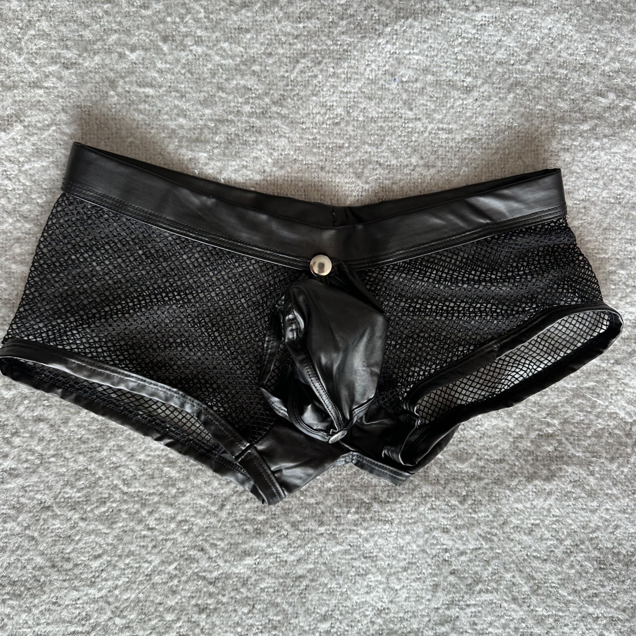 Dirty Fake Leather Panty