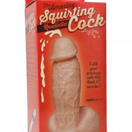 The Amazing Squirting Realistic Cock