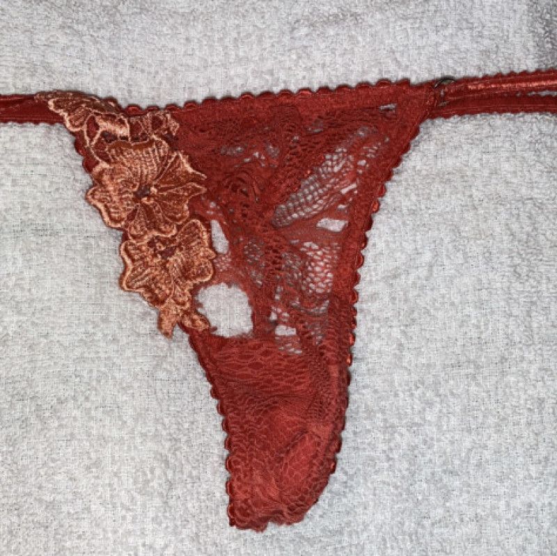 Red Lace G String