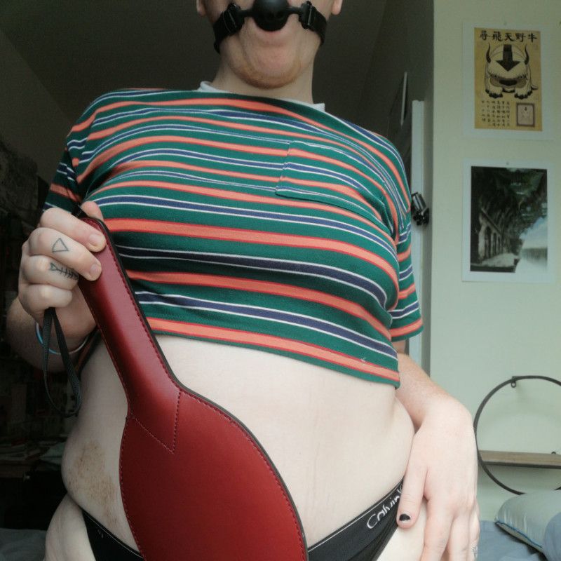 ball gag fun times