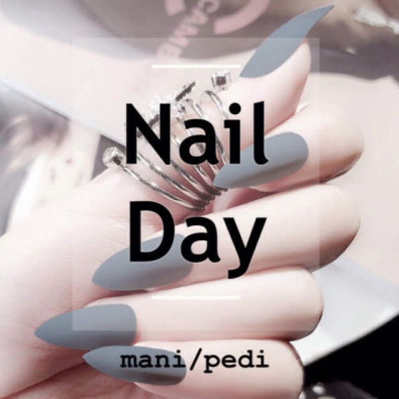 Mani or Pedi with photos