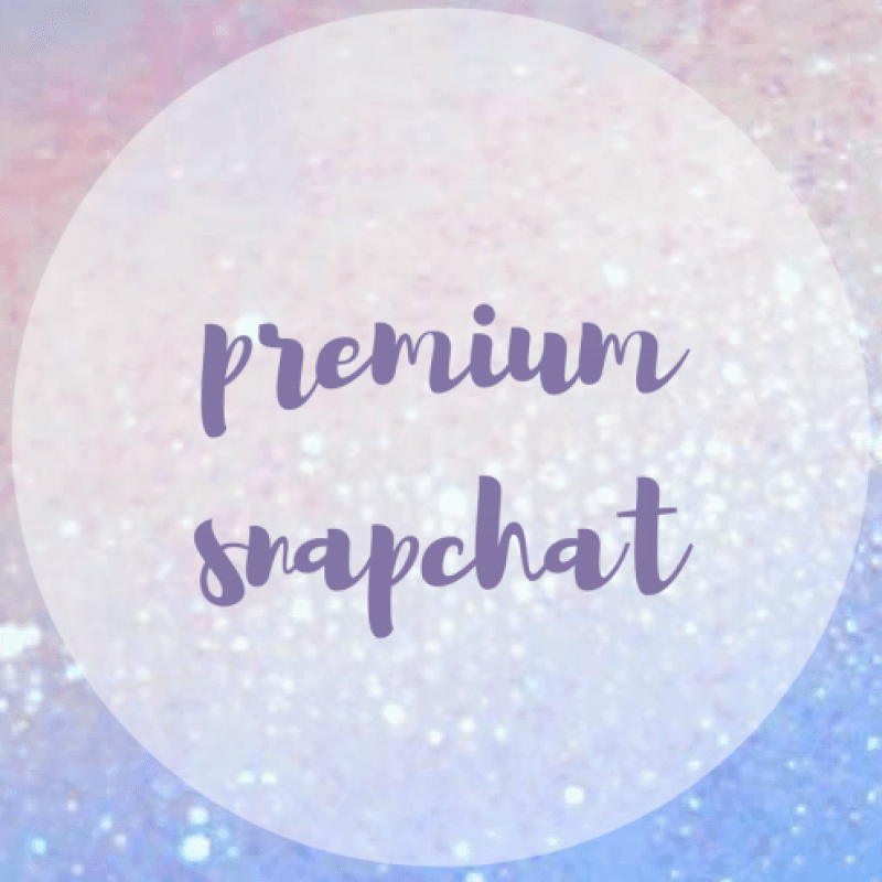 Premium Snapchat