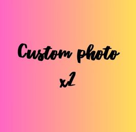 Custom photo set x2