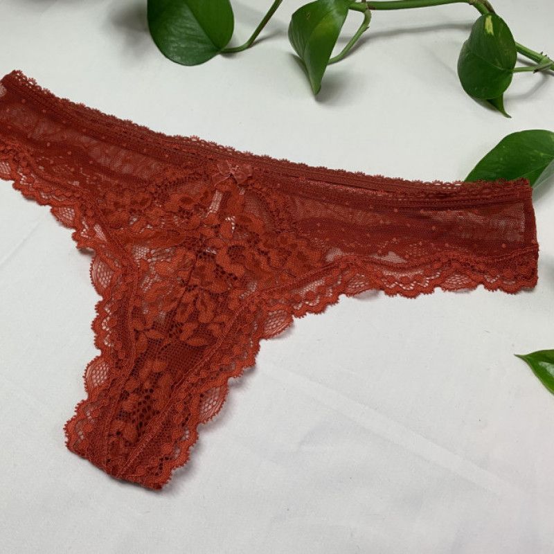 Red Lace Panties