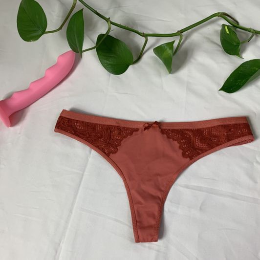 Rosy Red Velvet Panties