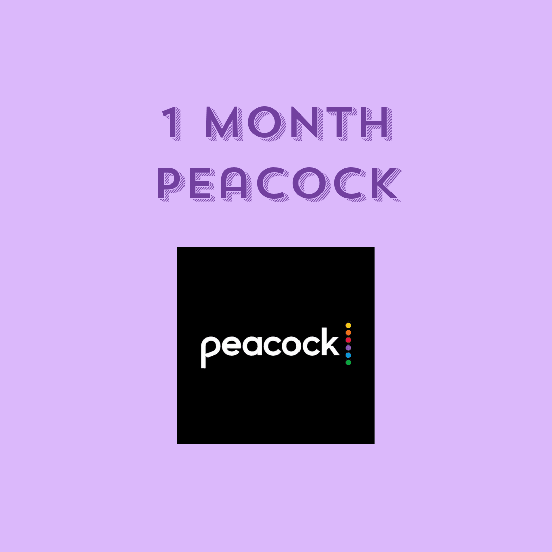 1 Month Peacock