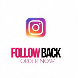 FOLLOW BACK on INSTAGRAM