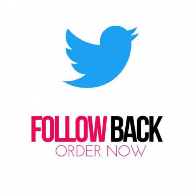 FOLLOW BACK on TWITER