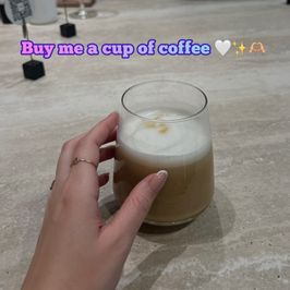 Buy me cup of coffee