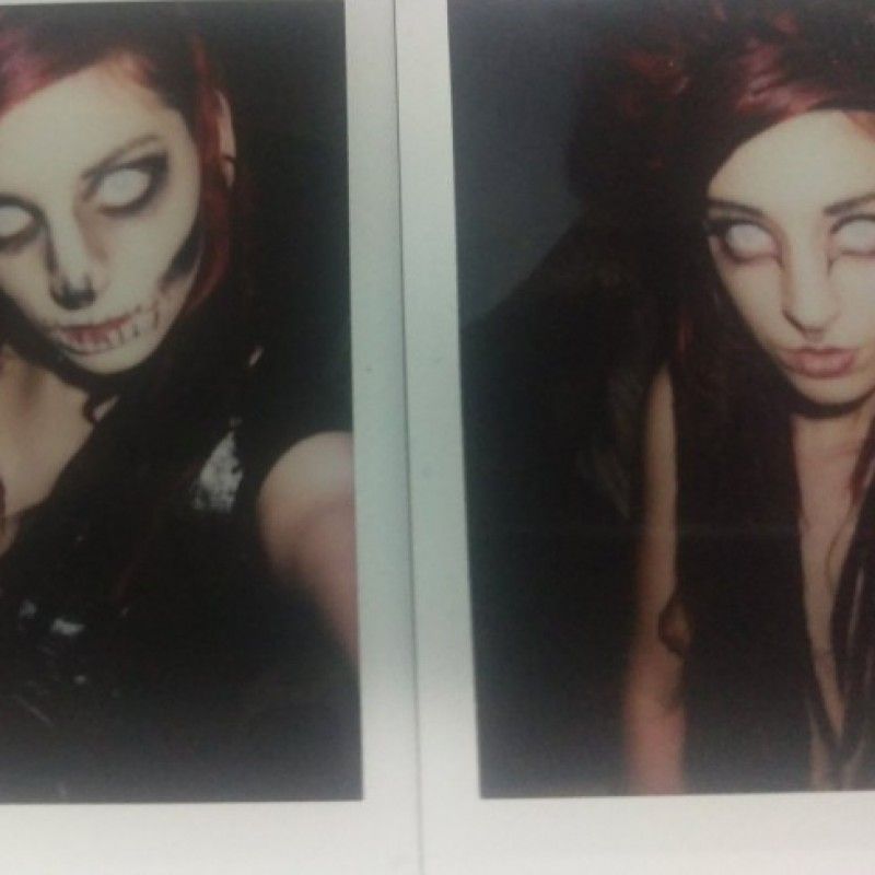 2 Creepy Sexy Polaroids PreMade