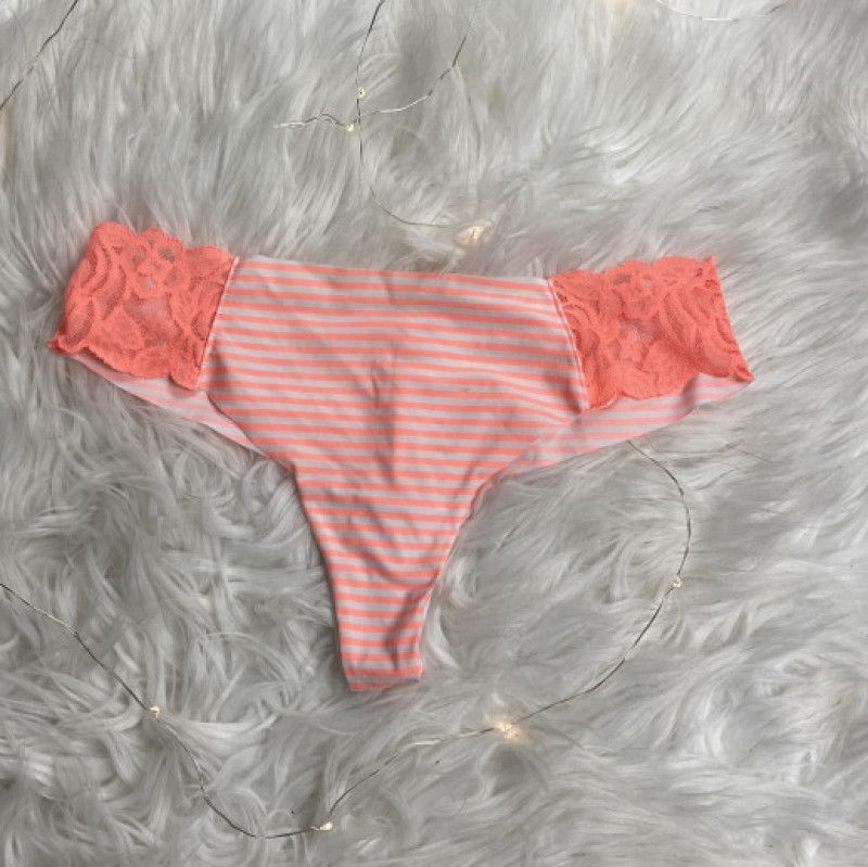 Orange Victoria Secret Thong