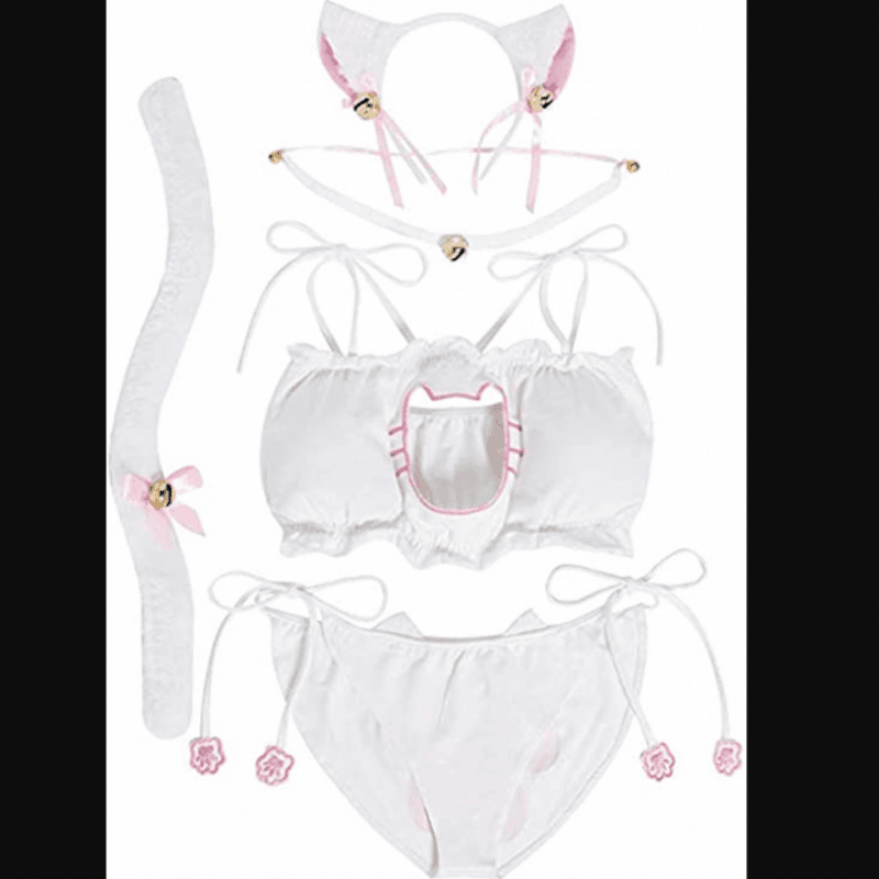 Cosplay Lingerie Set Kitten Pet play