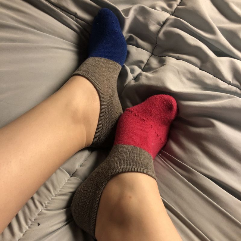 MisMatched No Show Socks