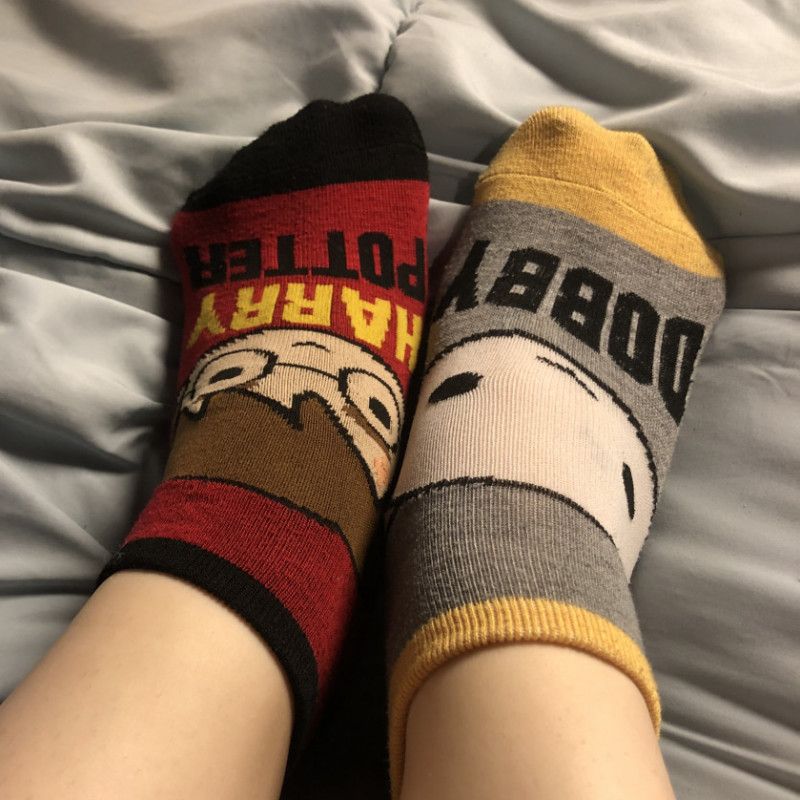 Mismatched Harry Potter Socks