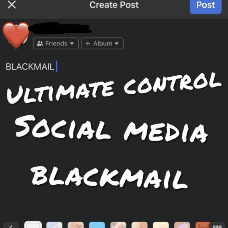 BLACKMAIL! Let me control you