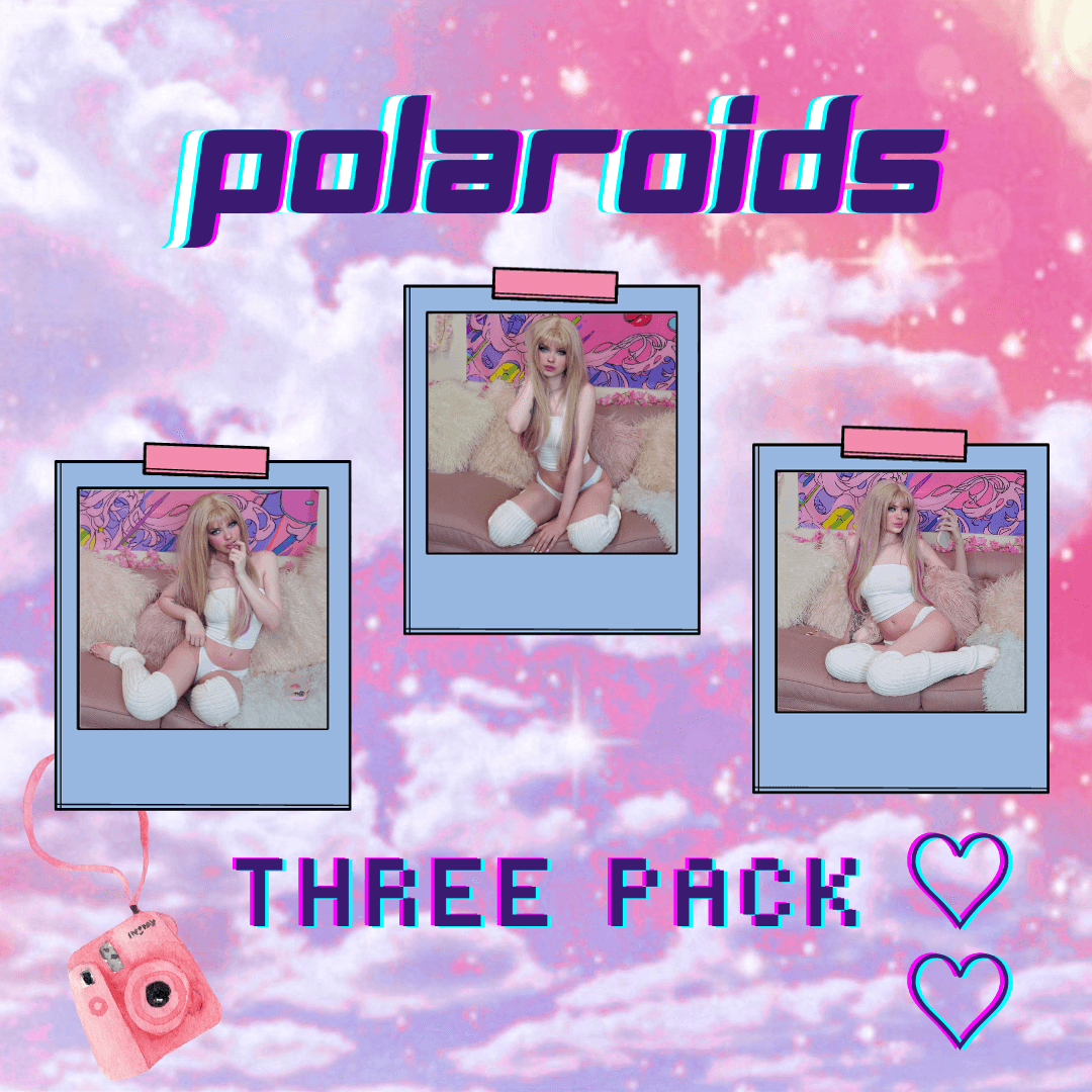 3 Pack Of Polaroids