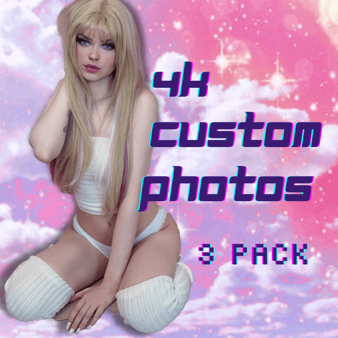 3 Pack Of Custom Photos