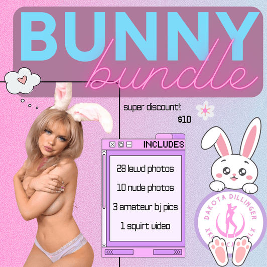 Bunny Bundle! Mixed Media Content