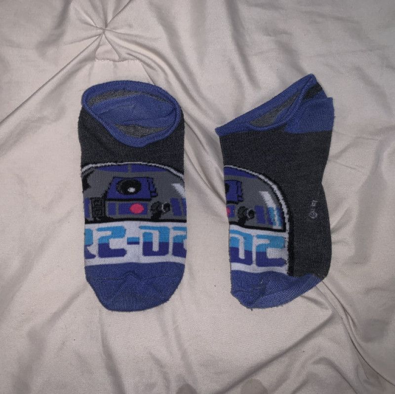 ankle socks: star wars r2 d2