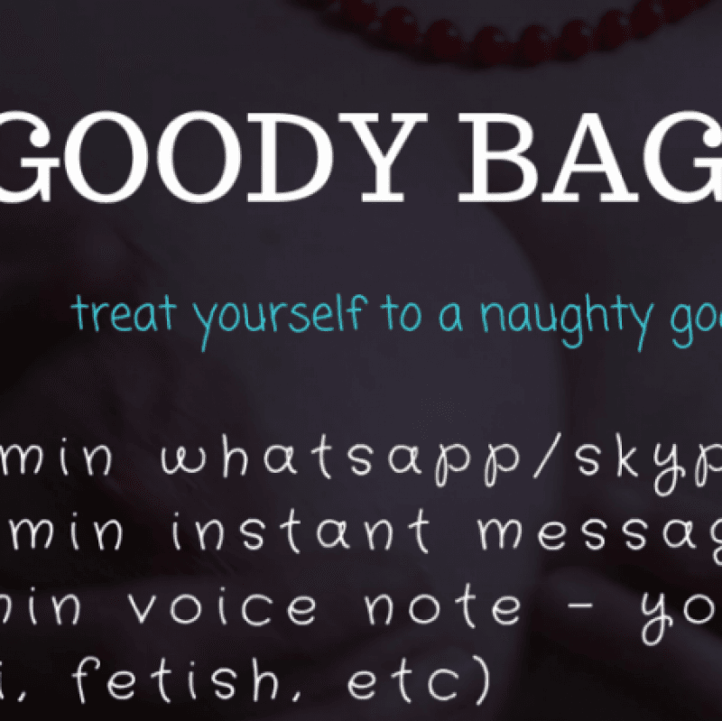 Cam Show and Messaging Goody Bag