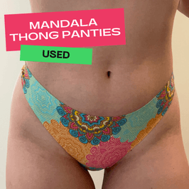 Mandala Thong Panties