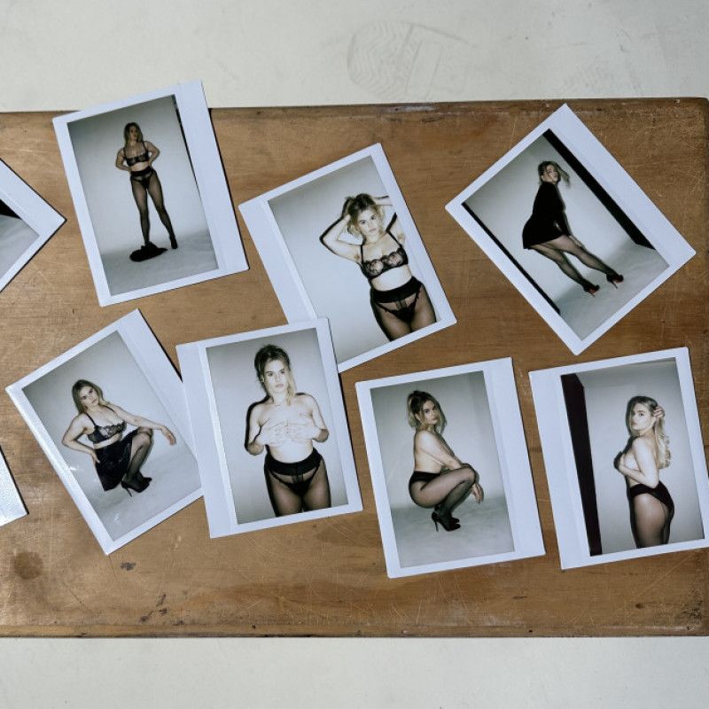 Three Nude Polaroids