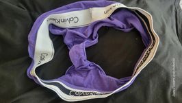 Purple Calvin Klein Panties bikini cut