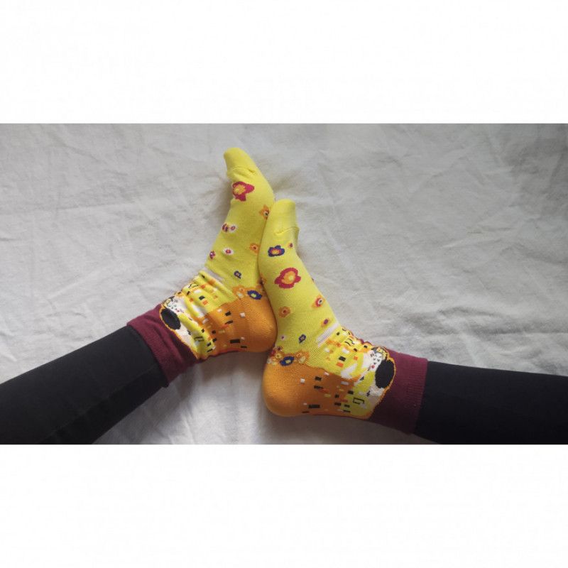 Novelty Socks Yellow Fun