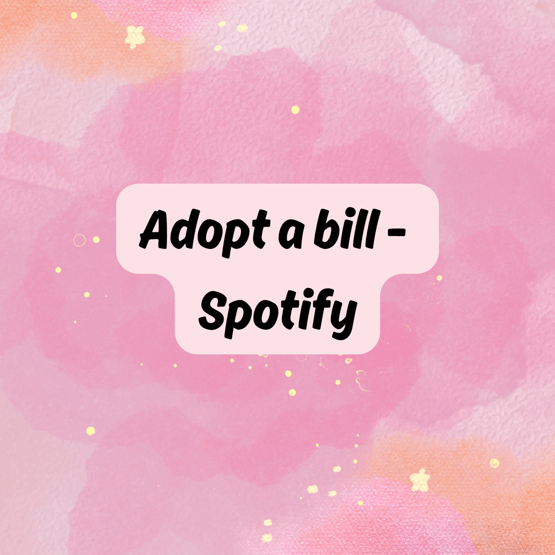 Adopt my Spotify Bill