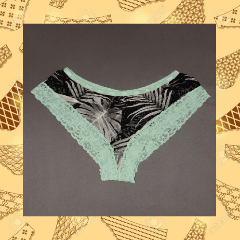 Tropical Pattern Cheeky Panty