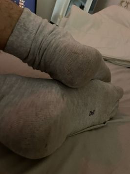 My Well Worn Socks with moderately strong smell