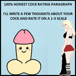 Honest Cock Rating: Paragraph