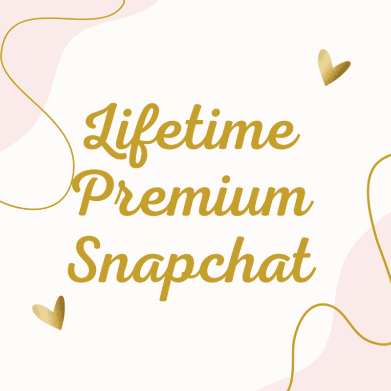 Lifetime VIP Snapchat