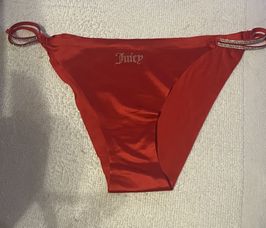 Red Juicy Couture Panty And Bra Set