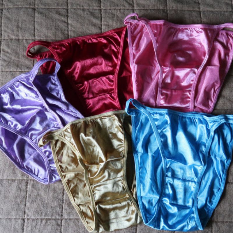 Satin panties!