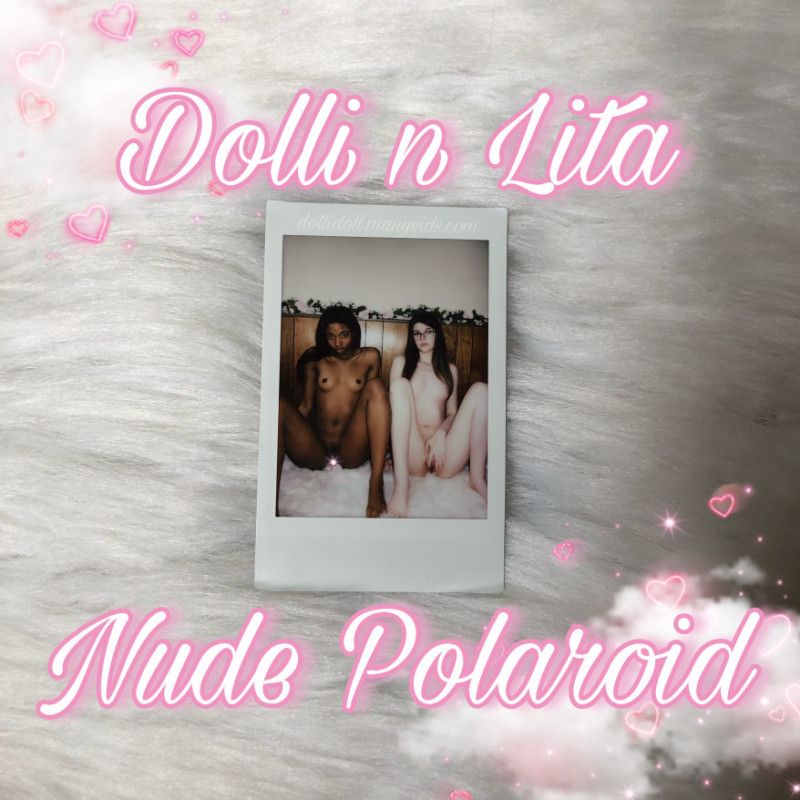 Dolli n Lita Nude Polaroid