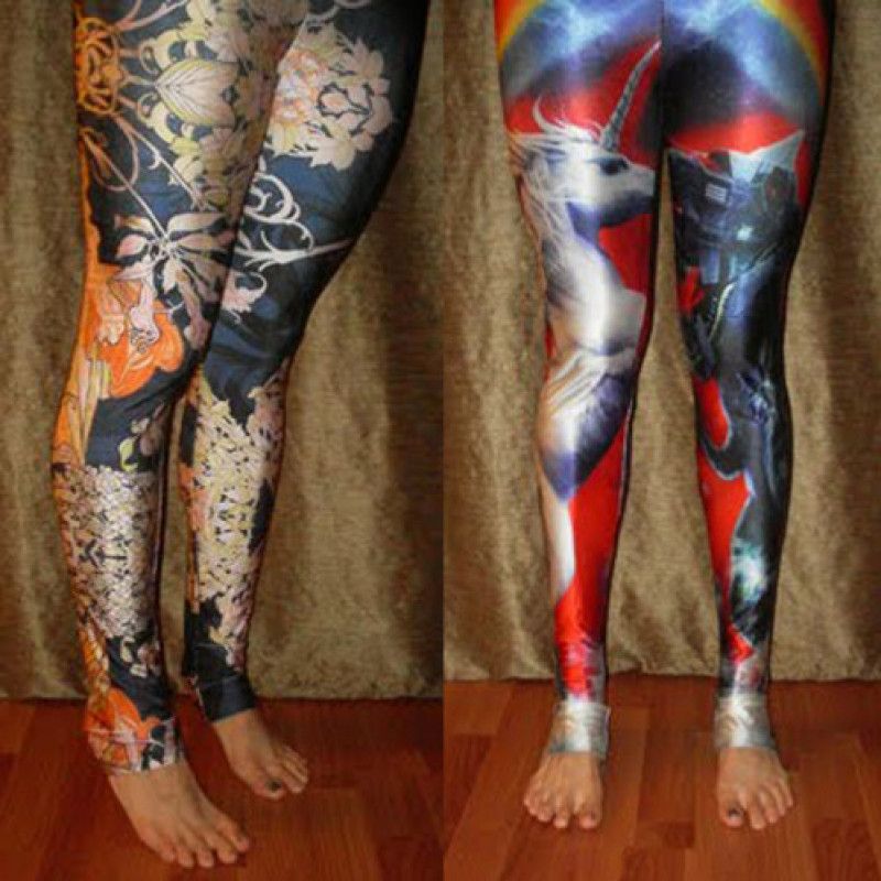 Used Yoga Pants Printed or Plain