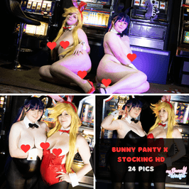 Bunny Panty and Stocking HD Cosplay Photoset